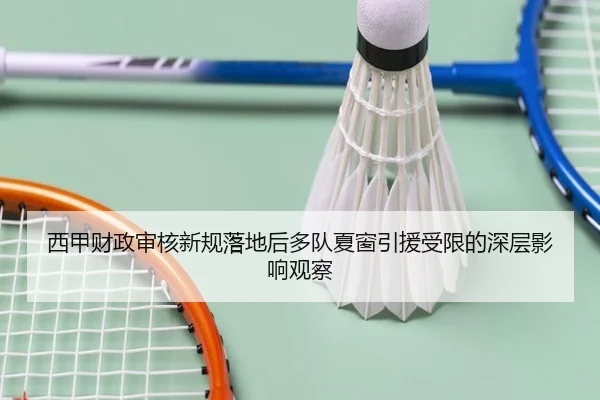 西甲财政审核新规落地后多队夏窗引援受限的深层影响观察